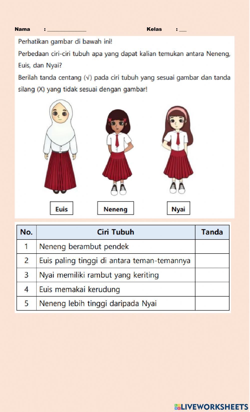 15 Contoh Soal Keberagaman Buat Kelas 1 SD yang Seru, Edukatif, dan Wajib Dikuasai Guru 15 Contoh Soal Keberagaman Buat Kelas 1 SD yang Seru, Edukatif, dan Wajib Dikuasai Guru