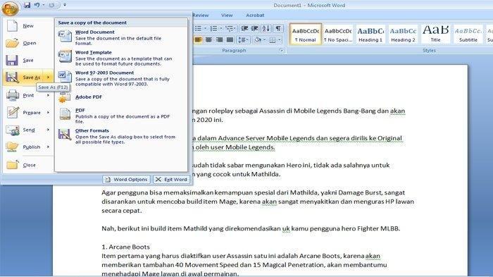 7 Cara Mengubah Word ke PDF dengan Aplikasi di HP yang Terbukti Ampuh dan Cepat
