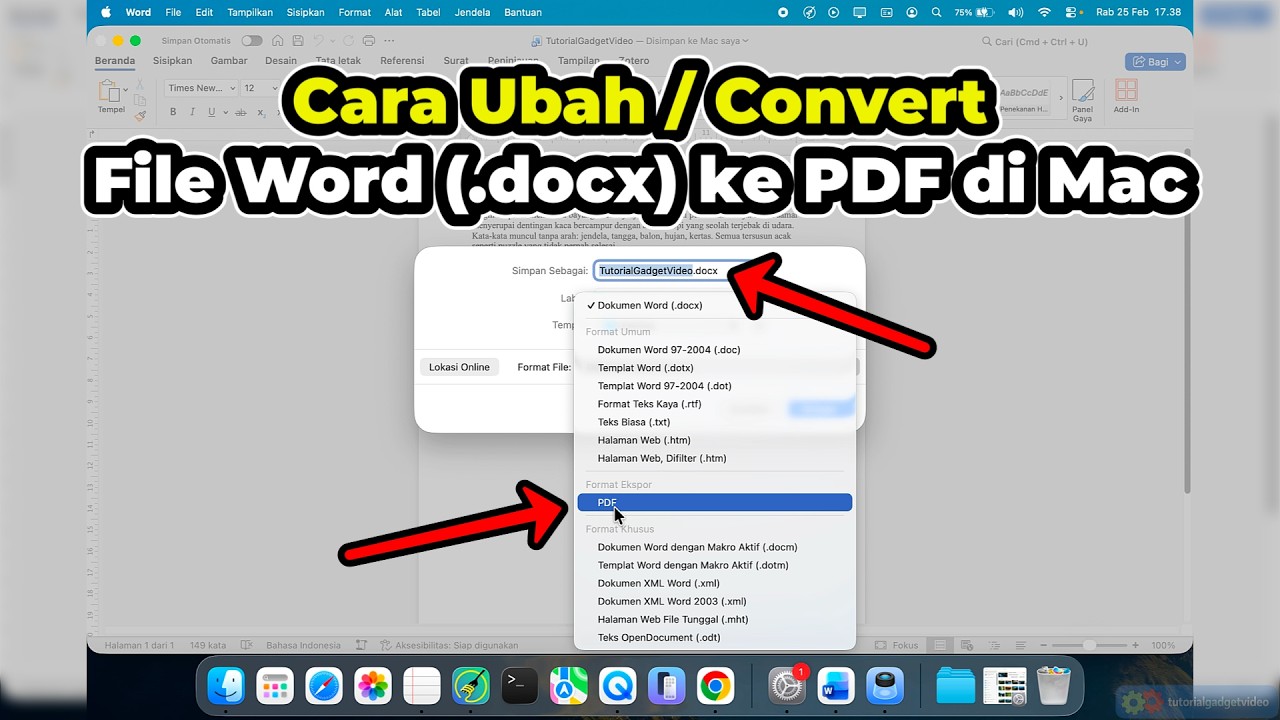 7 Cara Mengubah Word ke PDF di Mac Tanpa Aplikasi Tambahan yang Wajib Kamu Tahu di 2026 7 Cara Mengubah Word ke PDF di Mac Tanpa Aplikasi Tambahan yang Wajib Kamu Tahu di 2026