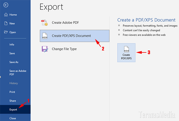3 Cara Mengubah Atau Mengkonversi Dokumen Microsoft Word Ke PDF 3 Cara Mengubah Atau Mengkonversi Dokumen Microsoft Word Ke PDF