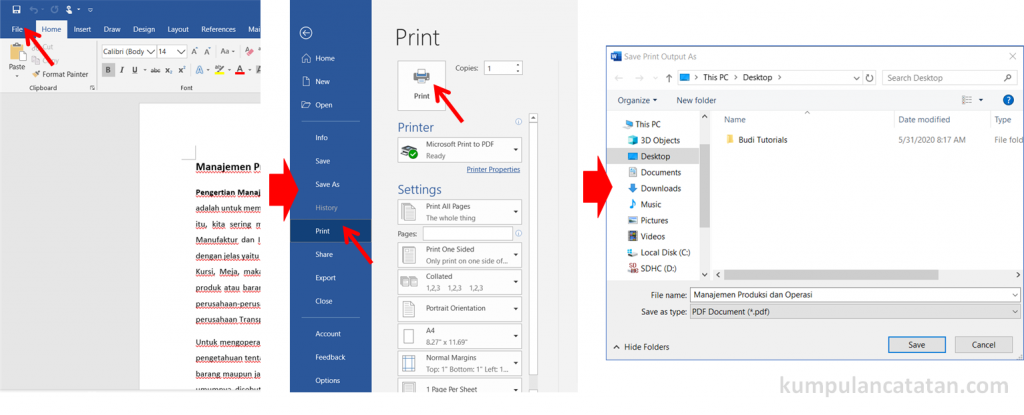7 Cara Mengubah Word ke PDF di Office 2010 Ternyata Semudah Ini Wajib Tahu