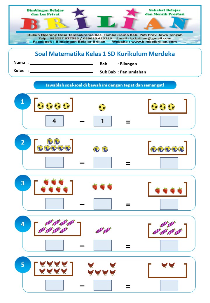 Bocoran Kumpulan Soal-soal Matematika Kelas 1 Semester 2 Agar Anak Cepat Mahir Bocoran Kumpulan Soal-soal Matematika Kelas 1 Semester 2 Agar Anak Cepat Mahir